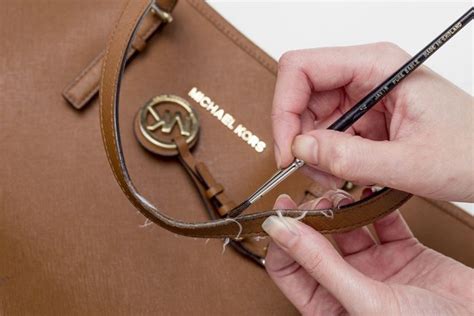 leather straps for bags michael kors|Michael Kors purse straps fraying.